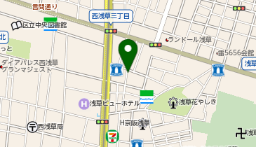 ダーツ処 華矢式の地図画像