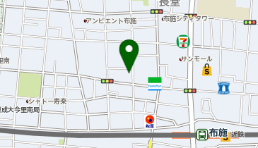 ダーツバー ソレイユの地図画像