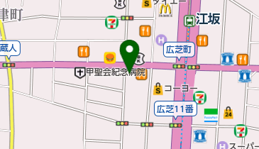 ブラボーの地図画像