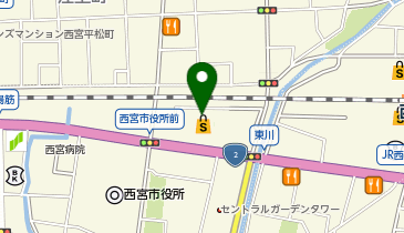 快活CLUB 国道2号西宮店の地図画像