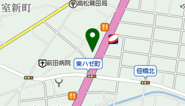 快活CLUB 高松中央通り店の地図画像