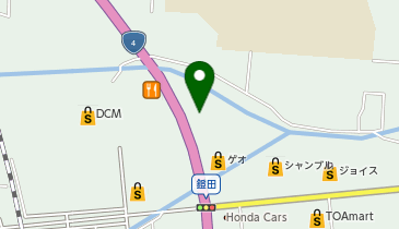 快活CLUB 水沢店の地図画像