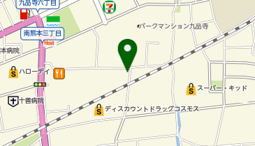 快活CLUB ワンダーシティ南熊本店の地図画像