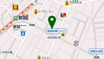 快活CLUB 千葉都賀店の地図画像