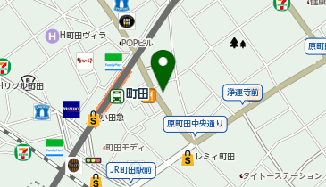 快活CLUB 小田急町田駅前店の地図画像