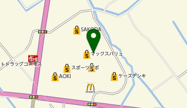 快活CLUB 熊本宇土店の地図画像