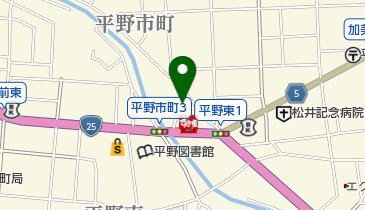 YANAWARABARの地図画像