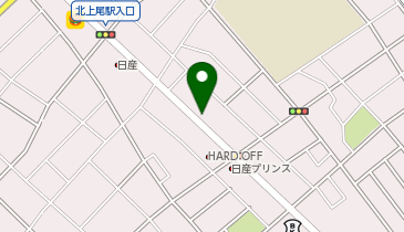 セスパ上尾店の地図画像