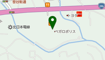 タイトーステーション 仙台ベガロポリスの地図画像