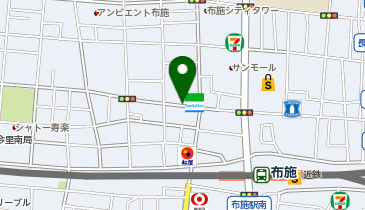 CROSS 布施店の地図画像