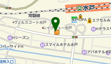 オアジ コムボックス水戸店の地図画像