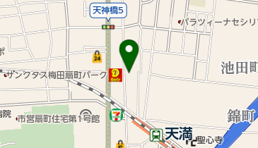 ダーツ CAFE BAR 男塾の地図画像