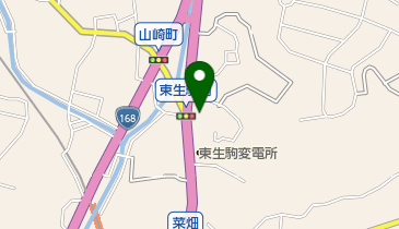 ダーツカフェ ガーデン奈良生駒店の地図画像