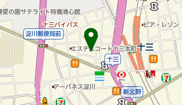 T’s Barの地図画像