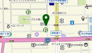コロッケ倶楽部大分都町店の地図画像