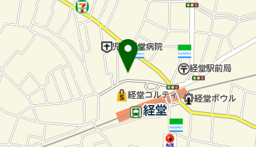 FUN 経堂店の地図画像