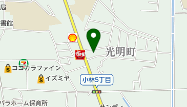 パーティーマンの地図画像