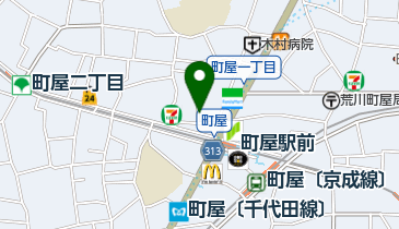 カラオケBanBan町屋店の地図画像