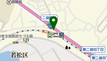 Diners BARの地図画像