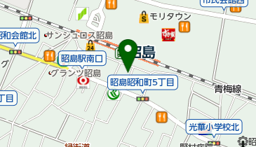 shot bar GEMINIの地図画像