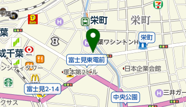 ブルズアイ千葉店の地図画像