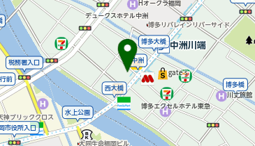 C.STAND中洲店の地図画像