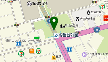 C.STAND仙台国分町店の地図画像