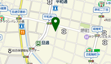 的投矢の地図画像