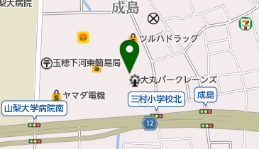 大丸パークレーンズの地図画像