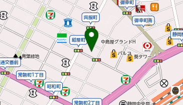 M-GARAGE静岡両替町店の地図画像