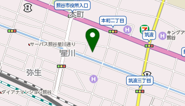 M-GARAGE 熊谷店の地図画像