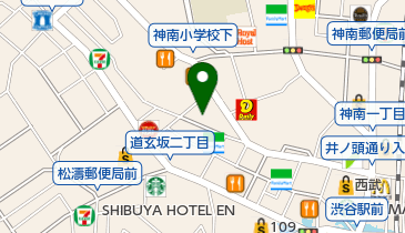 Hailey'5Cafe 渋谷BEAM店の地図画像