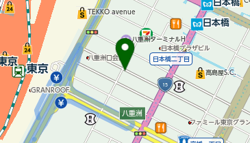 REGALO 東京八重洲店の地図画像