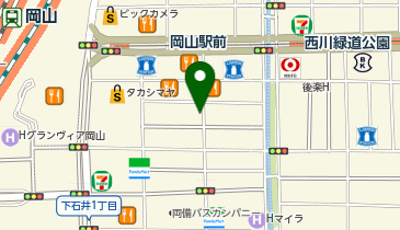 REGALO 岡山本町店の地図画像