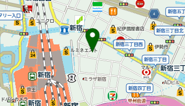 REGALO 新宿東口店の地図画像