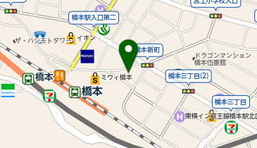 REGALO 橋本駅前店の地図画像