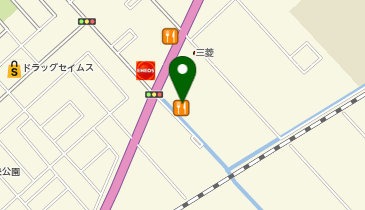 B-GARAGE 東金店の地図画像