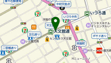 ジャンカラ天文館通わっぜ駅前店の地図画像