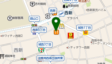 ジャンカラ西新中央商店街店の地図画像