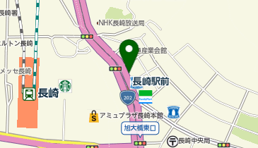 ジャンカラ長崎駅前店の地図画像