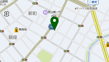 Play Garden 徳山平和通り店の地図画像