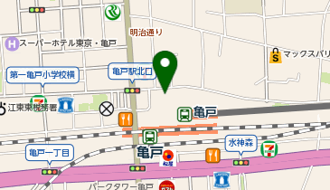 Play Garden 亀戸北口店の地図画像