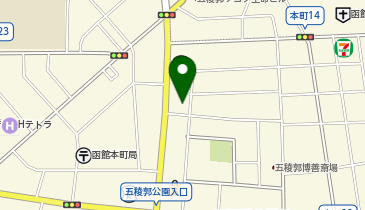 PlayGarden 函館五稜郭店の地図画像