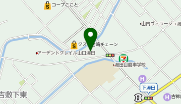 サープラ山口あそびタウンの地図画像