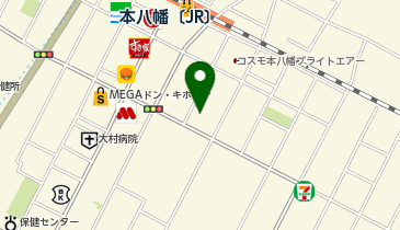 Bar Hearts 本八幡店の地図画像