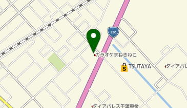 PlayGarden 東金店の地図画像