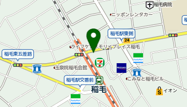 マリンスタンド稲毛店の地図画像