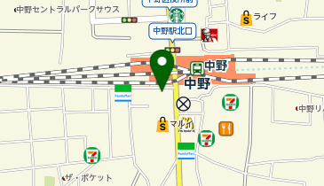 遊びBAR ジャッカルの地図画像