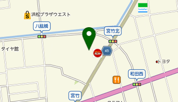 サープラOZ浜松あそびタウンの地図画像