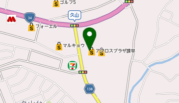 PlayGarden 諫早店の地図画像